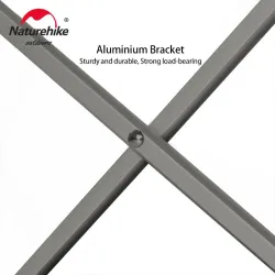 NATUREHIKE Ultralekki stół kempingowy do plecakowania i na zewnątrz